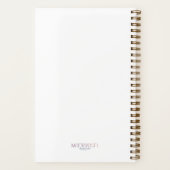 Élégant Motif botanique Floral Notes Journal II (Verso)