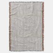 Élégant Motif Burlap Jeu de couverture (devant Vertical)