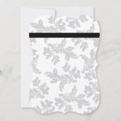 Elégant Motif & Cire Seal Mariage Invitations (Dos)