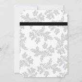 Elégant Motif & Cire Seal Mariage Invitations (Dos)