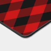 Élégant Motif classique noir et diamant rouge (Coin)