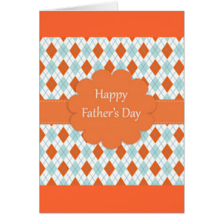 Élégant Motif de Jacquard orange papa