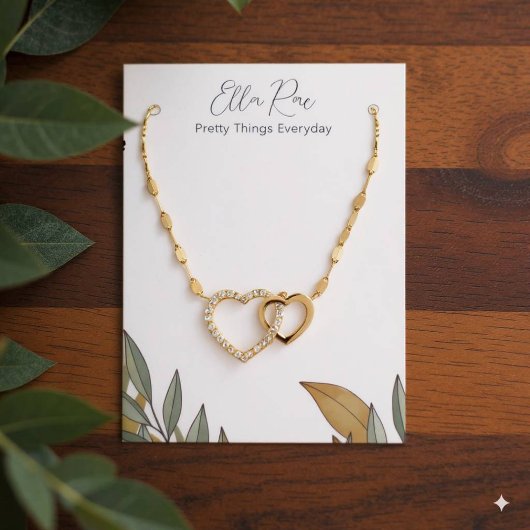 Élégant Motif de piste de Foliage Chic