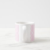 Élégant Motif d'onde rose vierge Espresso Mug (Dos)