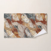 Élégant Motif en marbre de pierre naturelle (Serviette à main)
