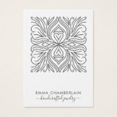 Élégant Motif Floral Abstrait (Devant)