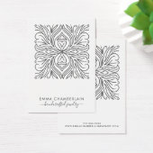 Élégant Motif Floral Abstrait (Bureau)