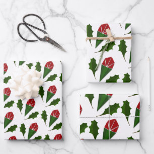 Élégant motif floral Abstrait Roses et Feuilles