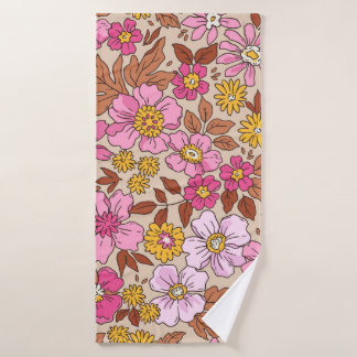Elégant motif floral dans de petites fleurs dessin