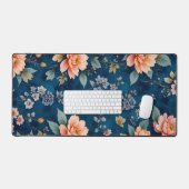 Elégant motif floral intemporel (Clavier et souris)