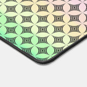 Elégant Motif géométrique Diamant sur Pastel Color (Coin)