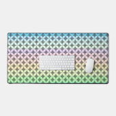 Elégant Motif géométrique Diamant sur Pastel Color (Clavier et souris)