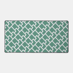 Élégant motif géométrique vert sauge