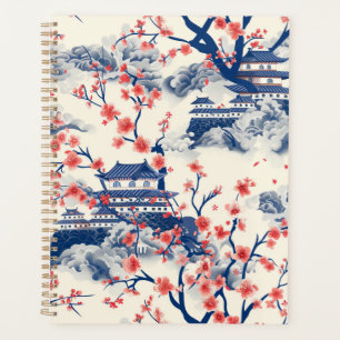 Élégant Motif sans couture en fleur de cerisier (1