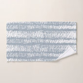 Élégant Motif Scribble (Serviette à main)