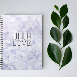 Elegant motivatie Doe het met Liefde Notitieboek