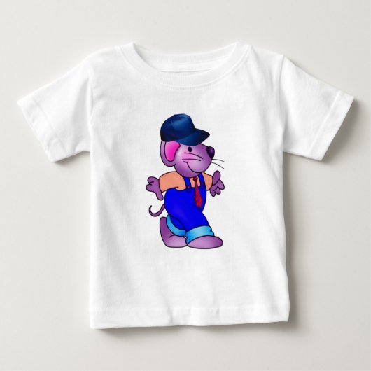 Elegant Mouse T-Shirt (Voorkant)