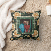 Elegant Mr And Mrs 3Th Anniversary Throw Pillow Kussen (Deken)
