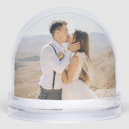 Elegant Mr and Mrs Black Wedding Monogram Photo (Avant)