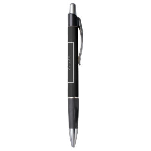 Elegant Mr. en Mrs. Naam Zwart Huwelijksgunst Pen