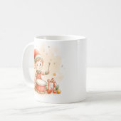 Élégant Mug à Thème de Noël Elf (Devant gauche)