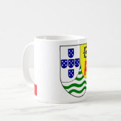 Elegant Mug Featuring India Portuguesa Crest (Devant gauche)