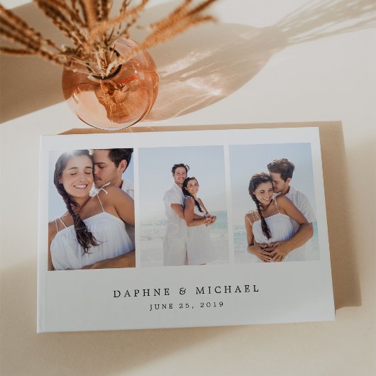 Elegant Multi Photo Wedding Gastenboek