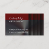 Elegant + musculine visitekaartjes (Achterkant)