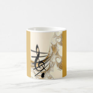 Elegant Musical Note Koffiemok