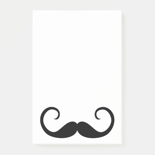 Elegant Mustache Post-it® Notes (Voorkant)