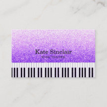 Elegant muziekdocent Piano Keys Musical