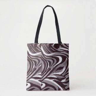 Elegant Naadloos Patroon Schouder Canvas tas