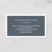 Elegant naaigarens Tailor Visitekaartje (Achterkant)