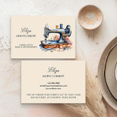 Elegant  naaimachine Visitekaartje