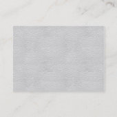 Elegant namaak gouden label wit leer (Achterkant)