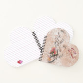 Elegant Nature Embossed spiral notebook  Notitieboek (Binnen)