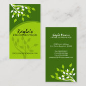 Elegant Natuur Visitekaartje (Voorkant / Achterkant)