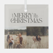 Elegant natuurlijk gebladerte moderne minimale mul glas ornament (Voorkant)