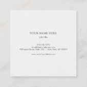 Elegant Nautical Compass Visitekaartje (Achterkant)