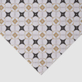 Elegant Nautical Navy and White Tissuepapier (Detail)