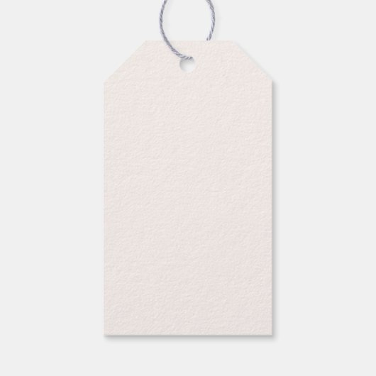 Elegant Nautisch Strand Vrijgezellenfeest Dank u Cadeaulabel (Achterkant)