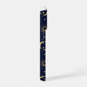 Elegant Navy and Gold Celestial Moon & Sun Pattern (Côté droit)