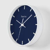 Elegant Navy Blue en White (Hoek)