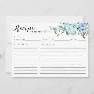 Elegant Navy Blue Floral Waterverf Vrijgezellenfee