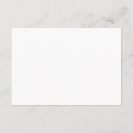 Elegant Navy Blue Online RSVP QR Code Informatiekaartje (Achterkant)