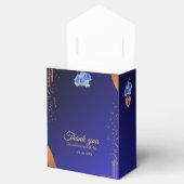 Elegant Navy & Burnt Sinaasappel | Foto Dank u Bedankdoosjes (Geopend)