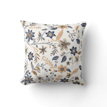 Elegant Navy Goud Bloem Botanisch
