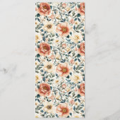 Elegant Navy Minimalist Menu (Dos)