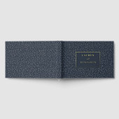 Elegant Navy Polka Dots (Complet)