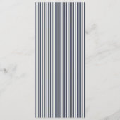 Elegant Navy Typographic Menu (Dos)